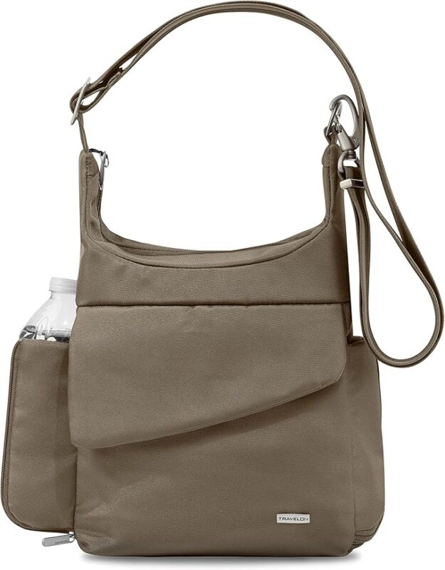 Antitheft crossbody bag
