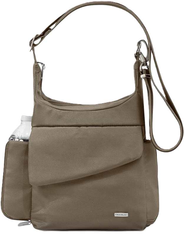 Antitheft crossbody bag