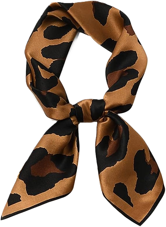 Silk scarf animal print