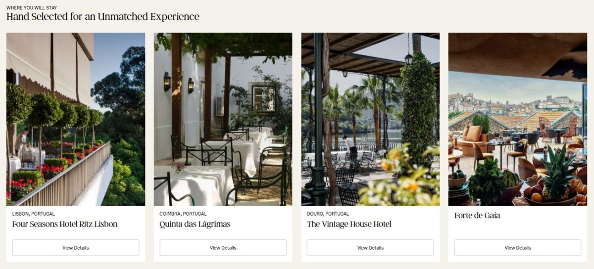 AK hotel choices in Portugal