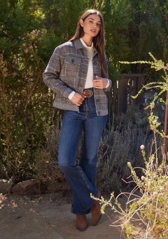 Fall 2026 Fashion Trends: Shop Your Closet First 11 Plaid jacket with denim and ankle boot